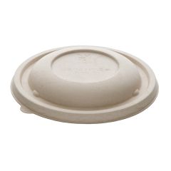 Natural Ware Bagasse deksel voor Buddha bowl (17cm) - 75 pcs