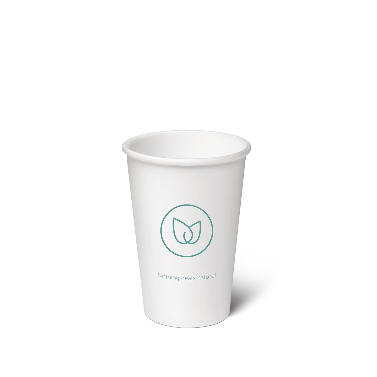 Cups.bio Custom Koffiebeker voor Automaat 7.5oz - 220ml (Flexo 2 kleuren 50000)