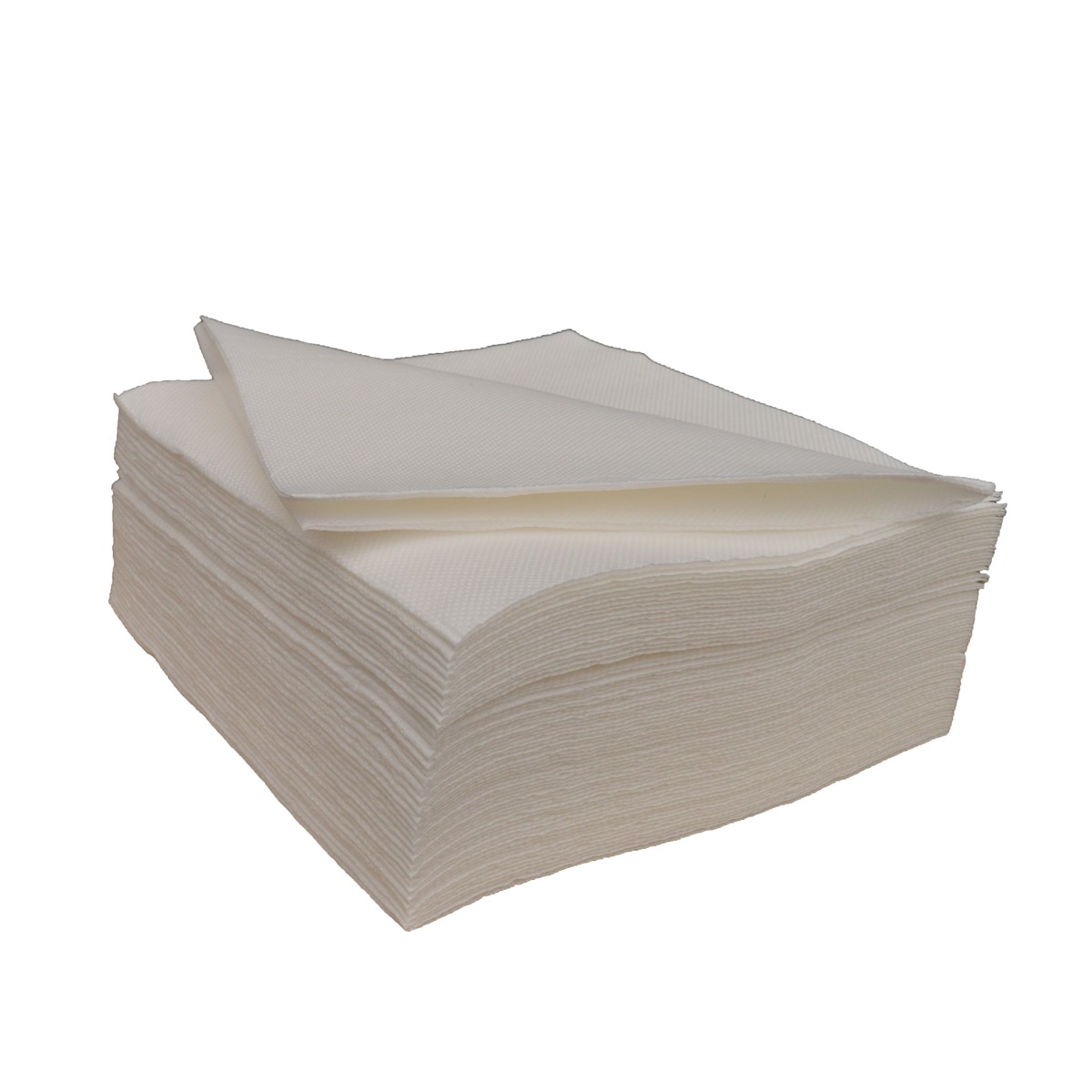 Papieren servetten wit (33x33cm) - 50 stuks