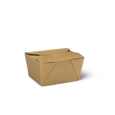Natural Ware Takeaway box kraft (700ml) - 50 stuks